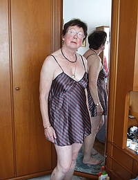 Check out mature Barbara who loves to get naked